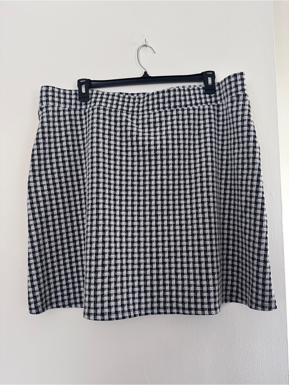 Torrid Black and White Gingham A-Line Women's Skirt - Picture 2 of 2